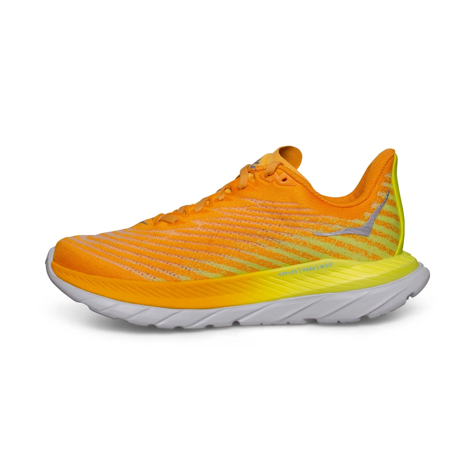 Hoka One One Mach 5 Radiant Yellow / Evening Promise Running Shoes - Men's