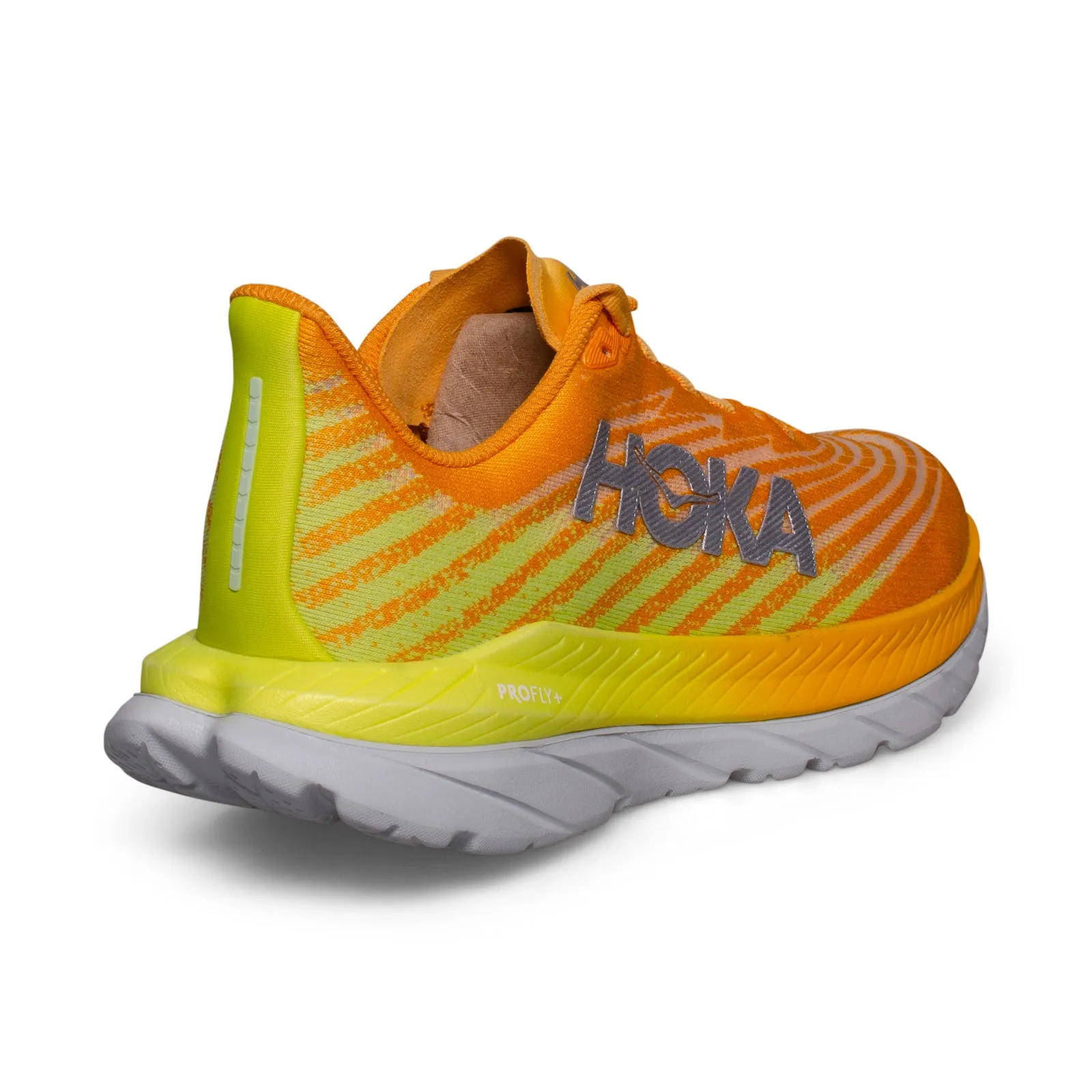 Hoka One One Mach 5 Radiant Yellow / Evening Promise Running Shoes - Men's