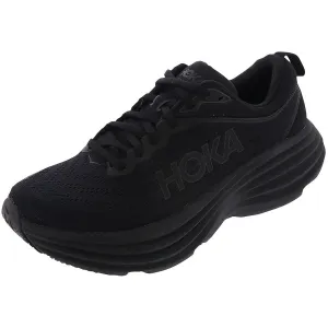 Hoka One One Womens Bondi 8 Mesh Running Athletic and Training Shoes