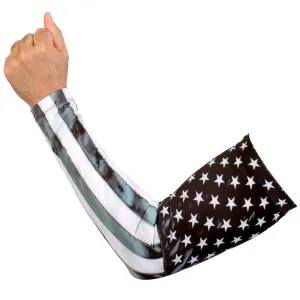 Hot Leathers ARM1014 Vintage Flag Gray Arm Sleeve