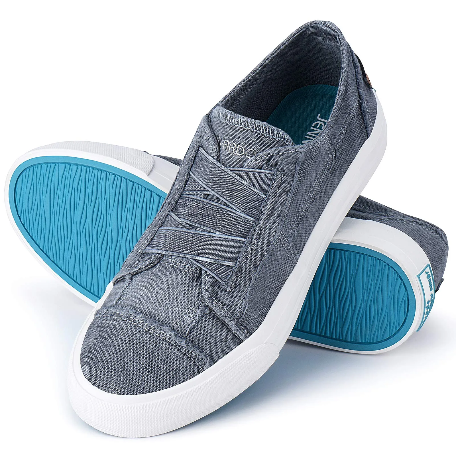 JENN ARDOR Women Low-Top Tennis Canvas Sneaker