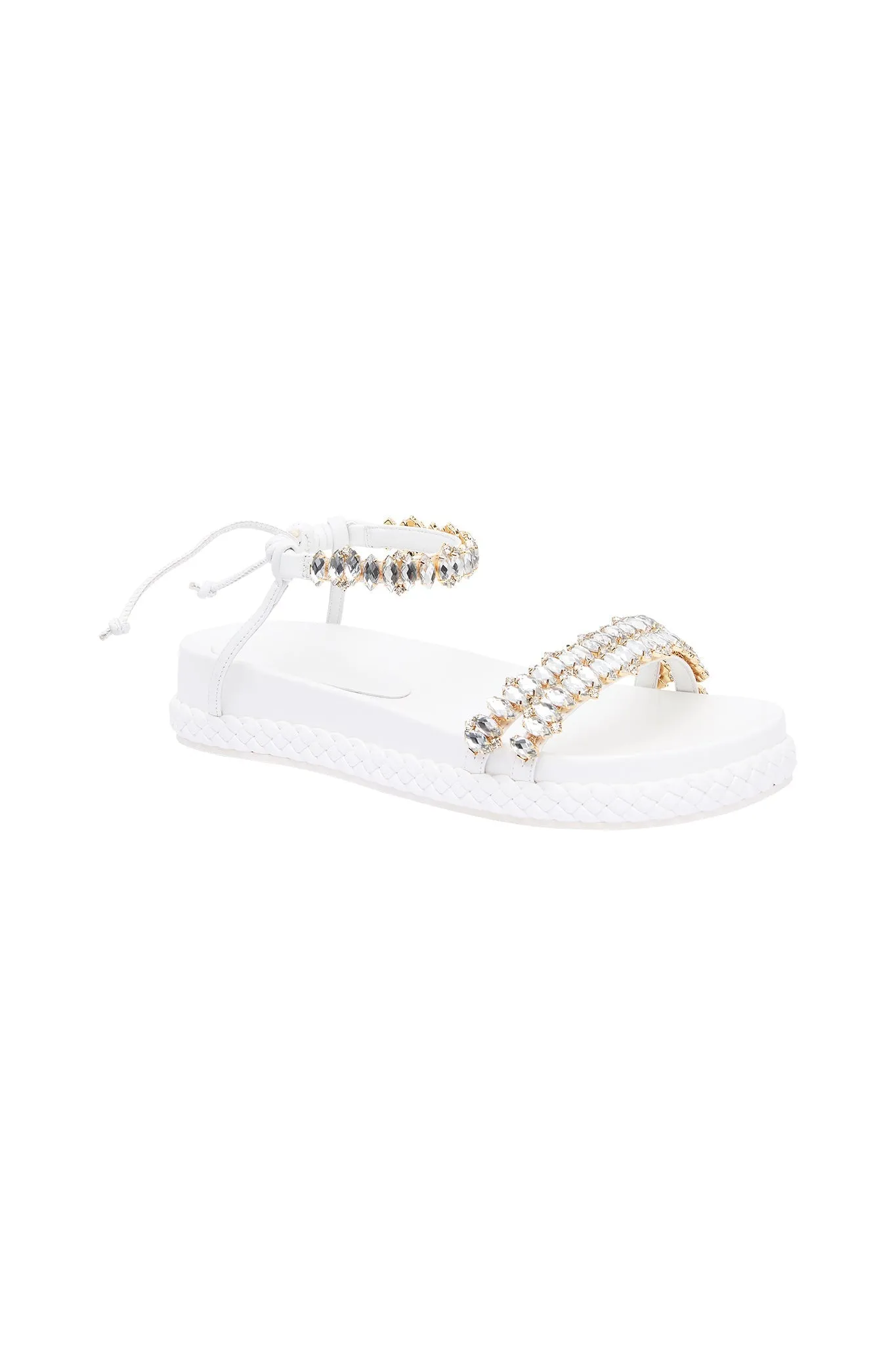 Jewel Platform Sandal