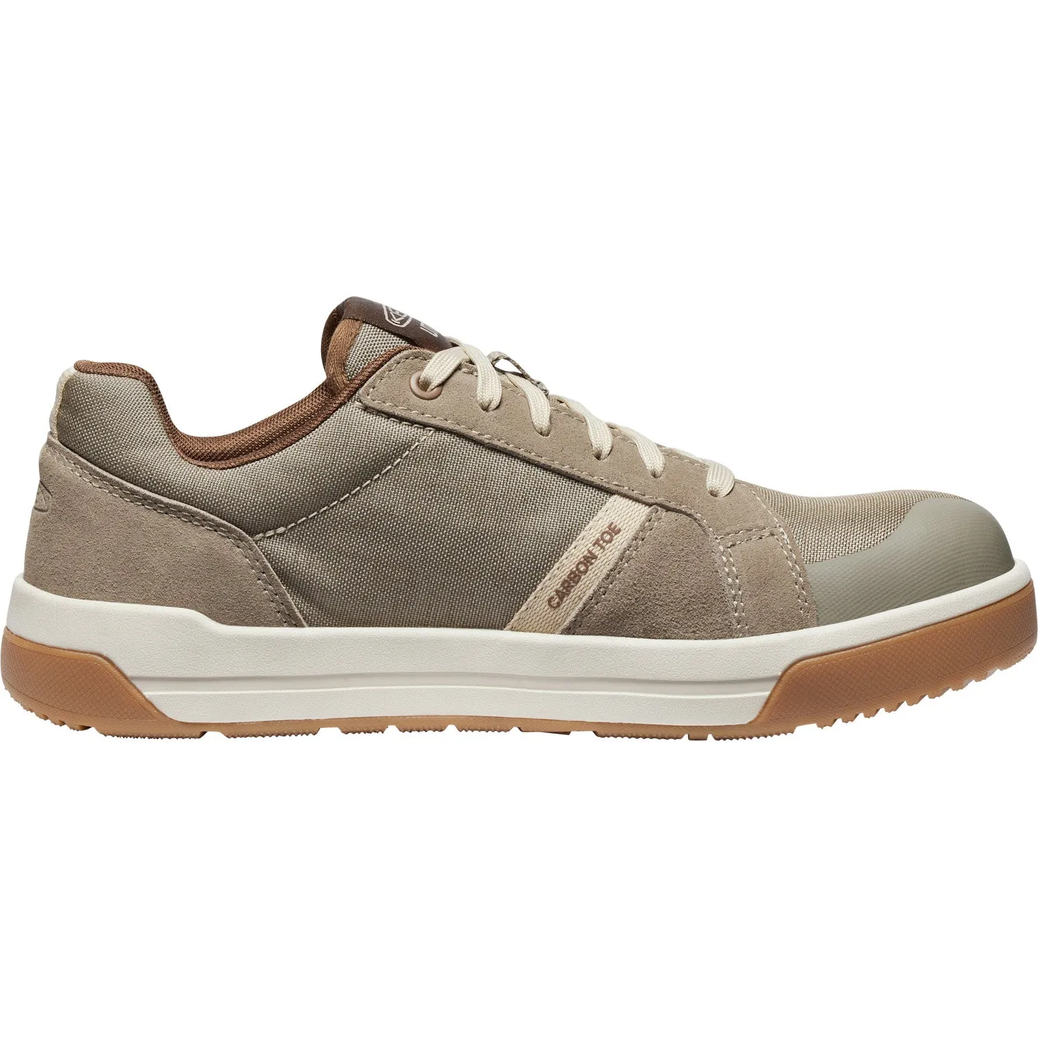 Keen Utility Mens Kenton CT Brindle/Gum Canvas Work Shoes