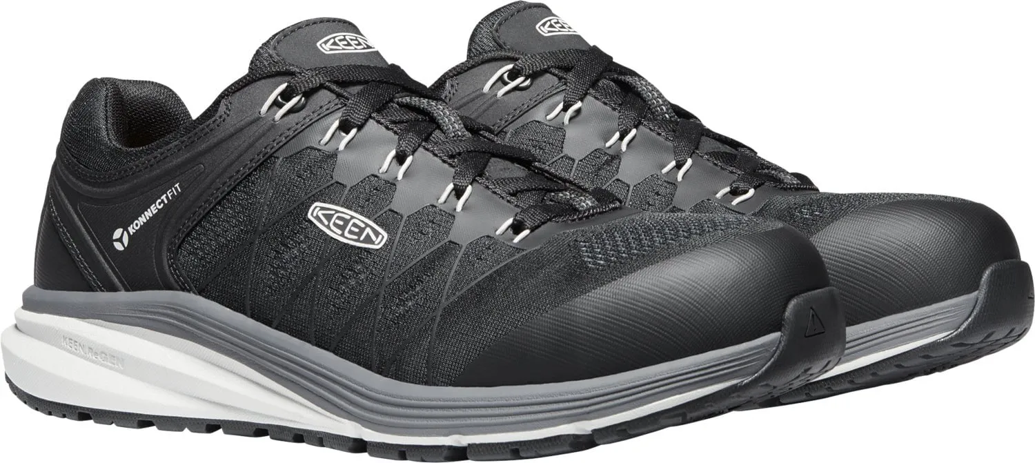 Keen Utility Mens Vista Energy Vapor/Black Mesh Work Shoes