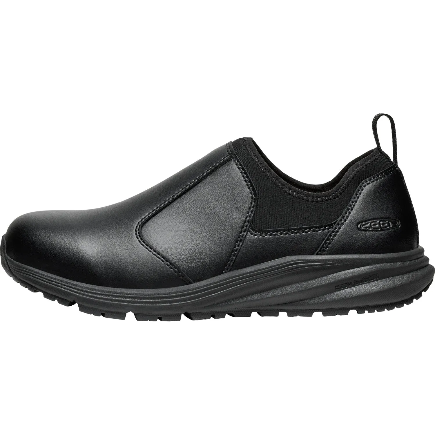 Keen Utility Womens Vista Energy Shift PTC Black Leather Work Shoes