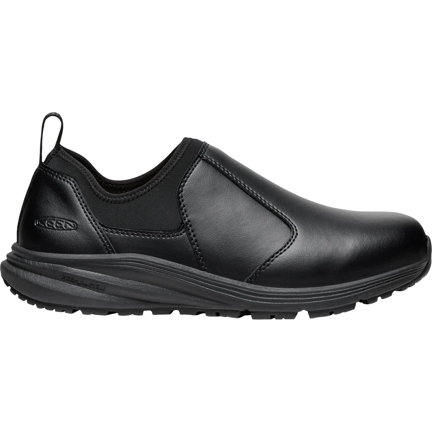 Keen Utility Womens Vista Energy Shift PTC Black Leather Work Shoes