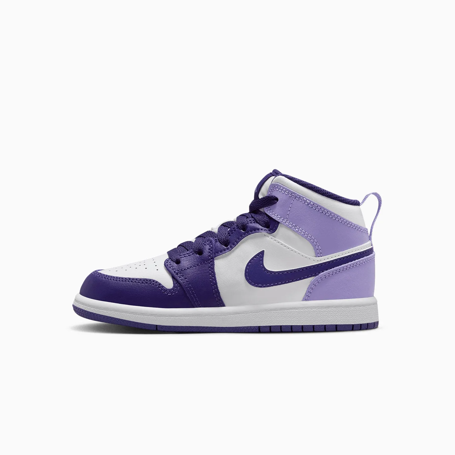 Kid's Jordan 1 Mid "Sky J Purple" Pre School