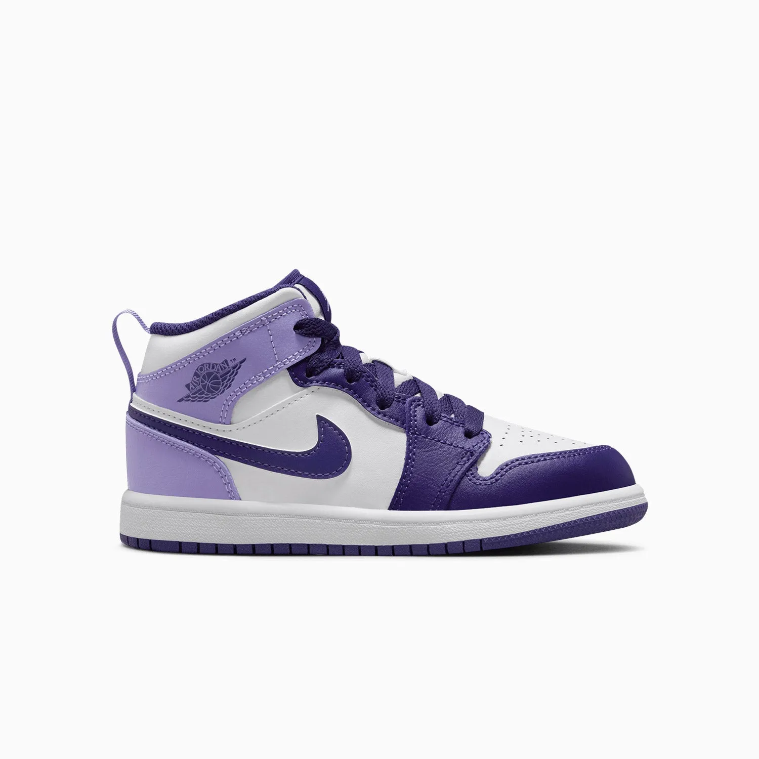 Kid's Jordan 1 Mid "Sky J Purple" Pre School