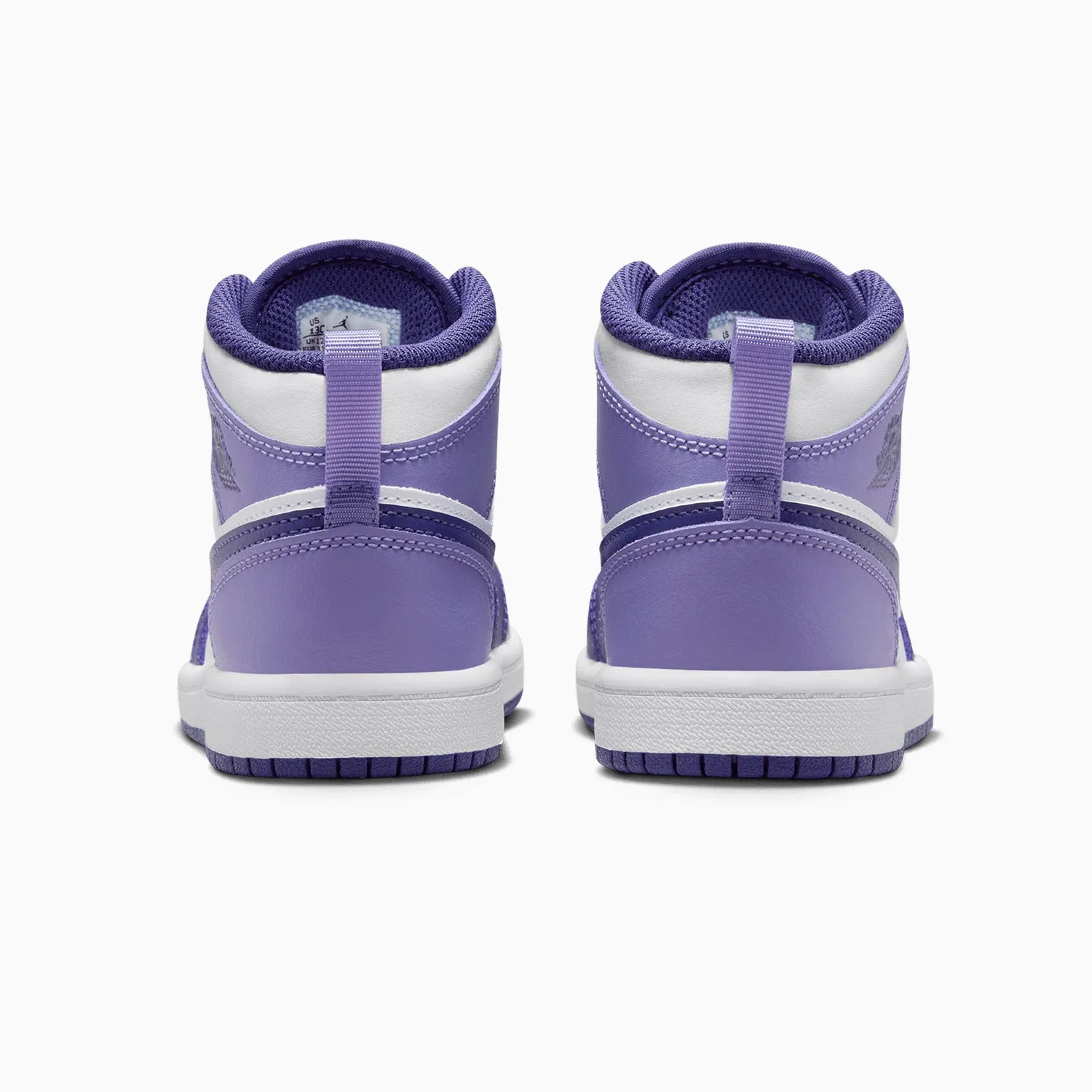 Kid's Jordan 1 Mid "Sky J Purple" Pre School