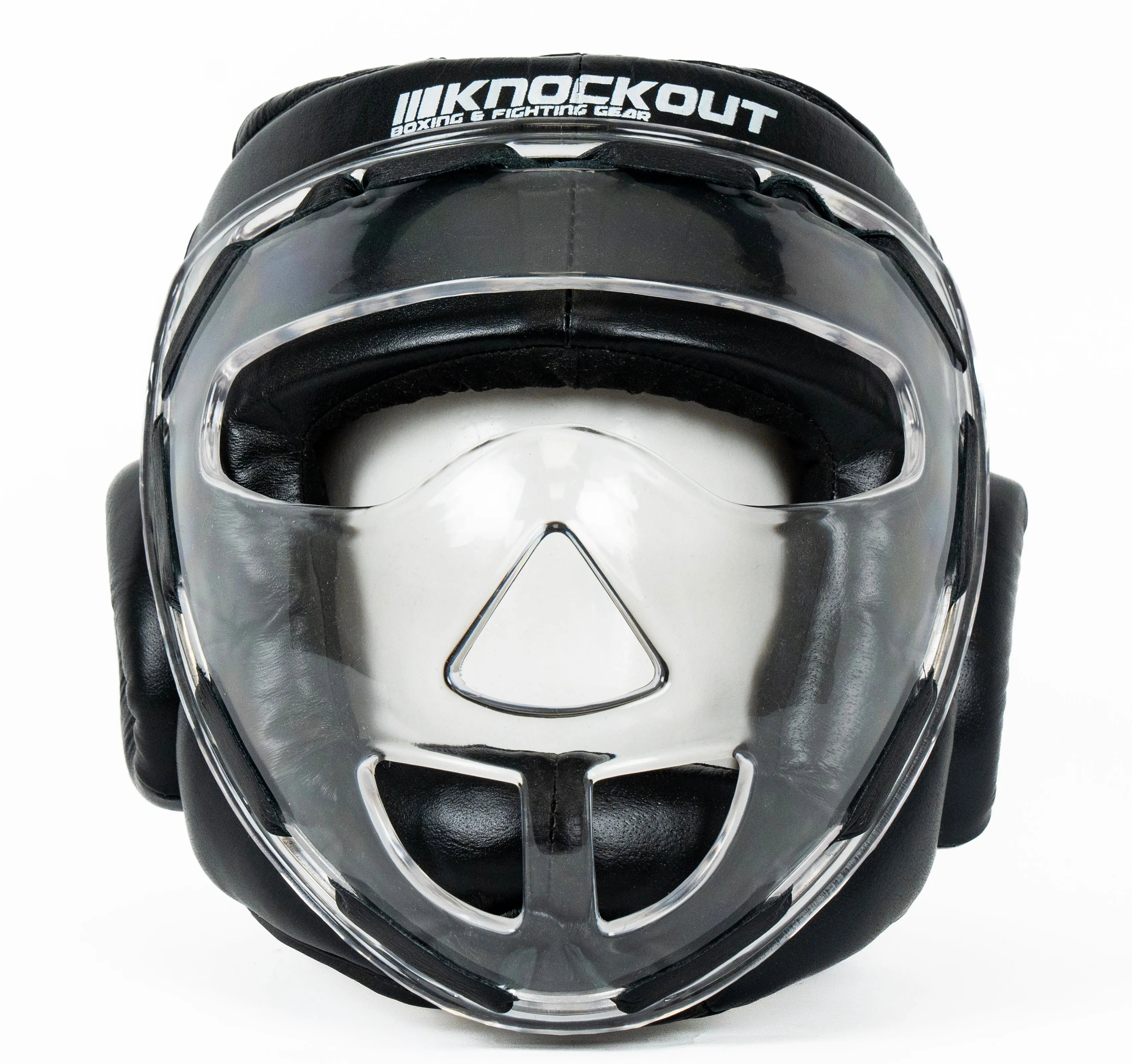 Knockout Face Saver Transparent Boxing Headguard