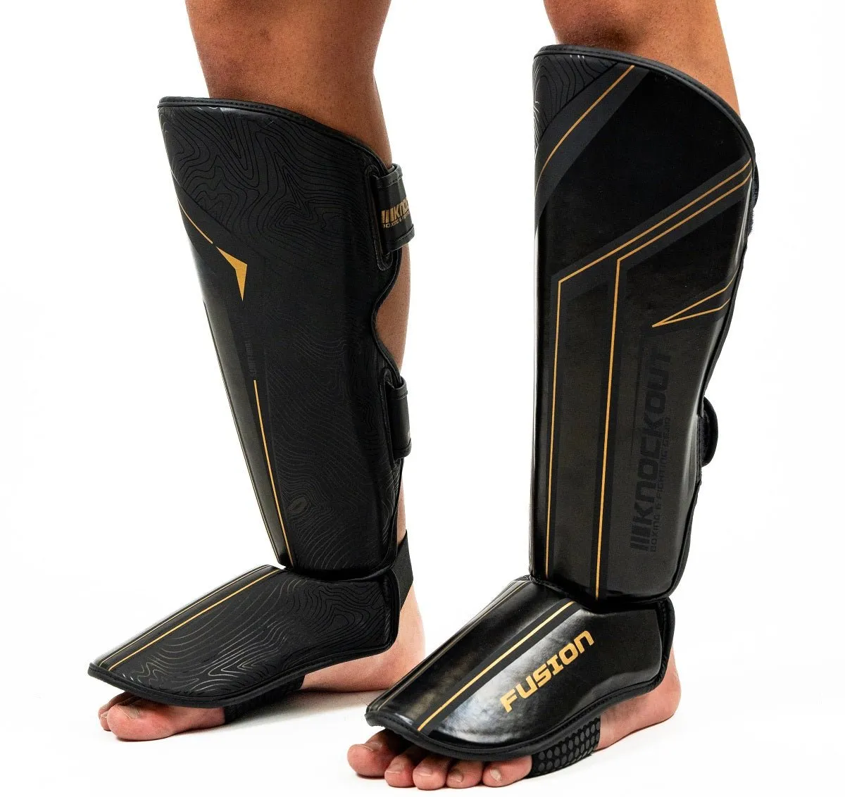 Knockout Fusion Kickboxing Shin Guards