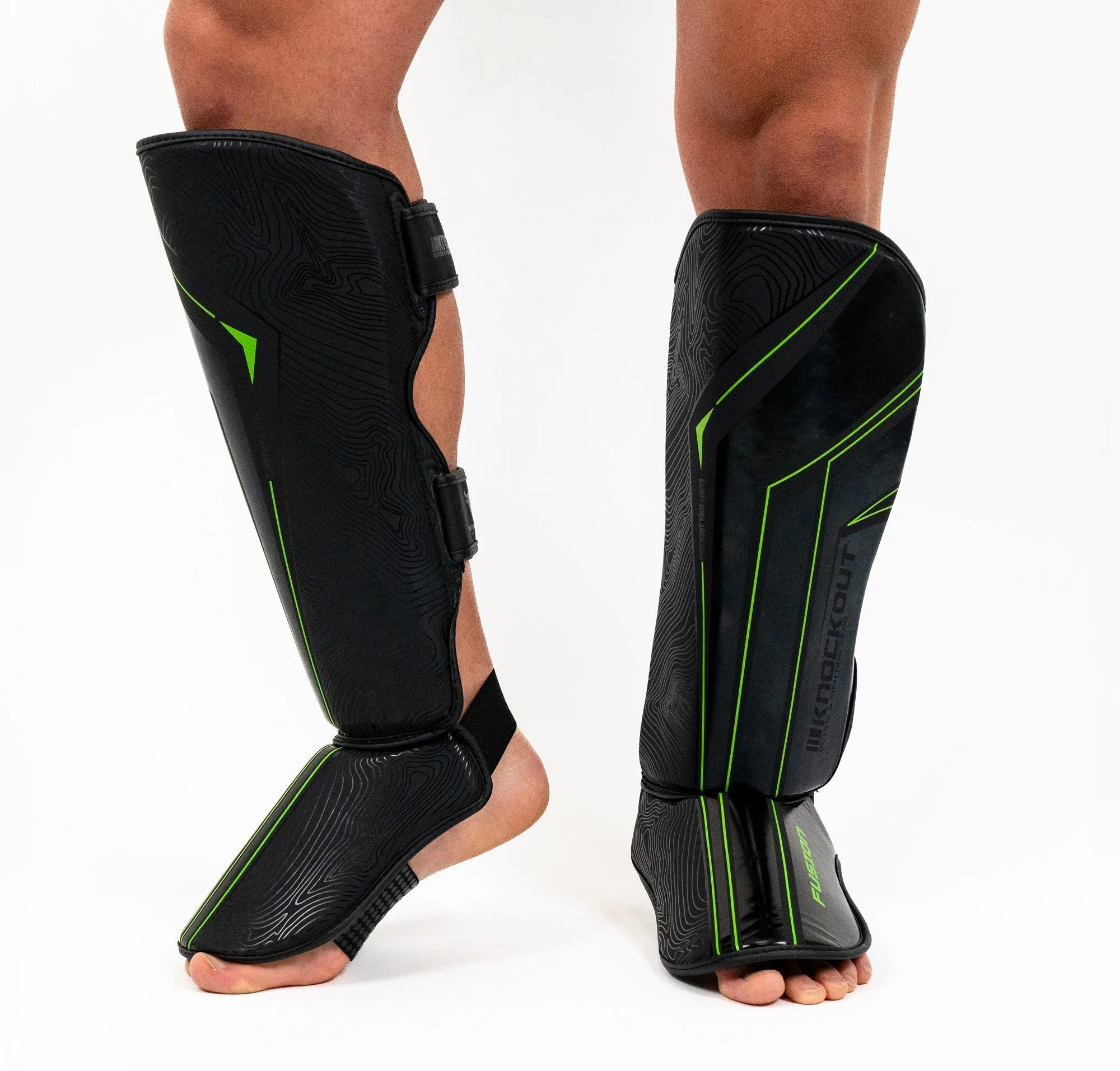 Knockout Fusion Kickboxing Shin Guards