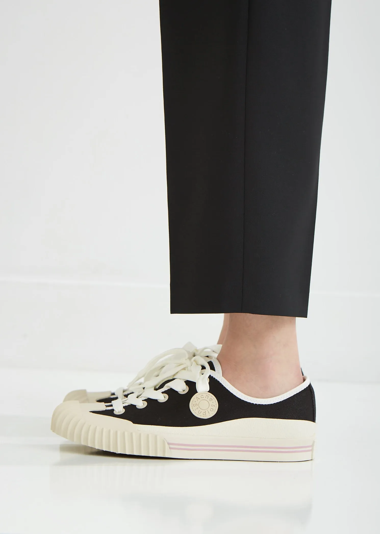 Lace Up Canvas Sneakers