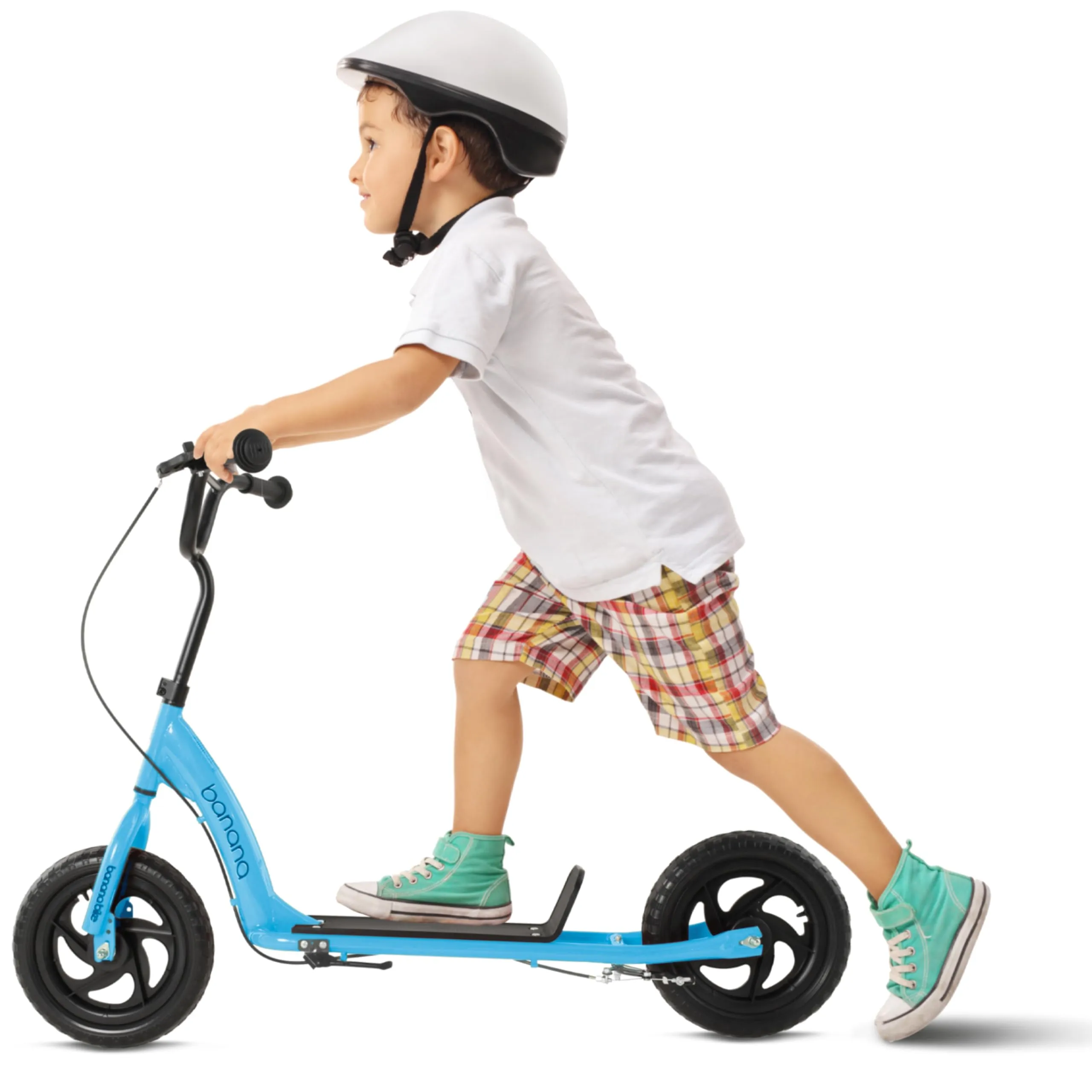 Lava Sport Scooter - Foldable Blue Scooter For Kids And Toddlers - Lightweight