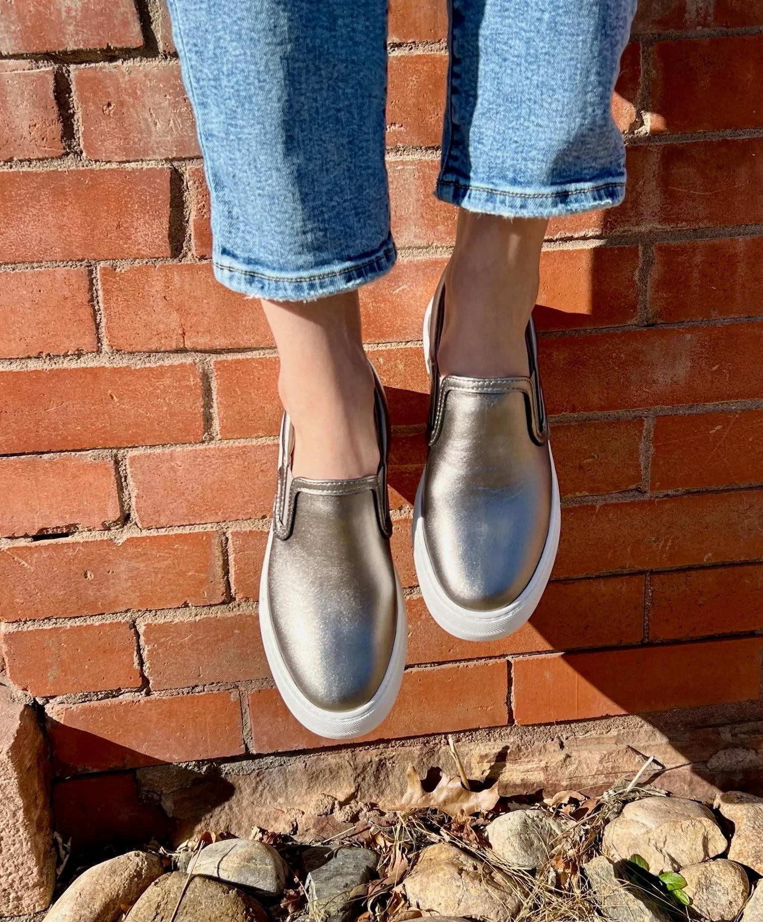 Loafer Sneak in Pewter