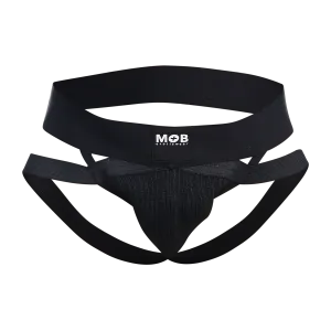 Male Basics MOB Men's Eroticwear X Style Jock Black