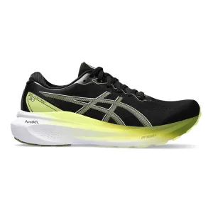 Men's Asics Gel-Kayano 30, Black/Glow Yellow, 11.5 2E Wide