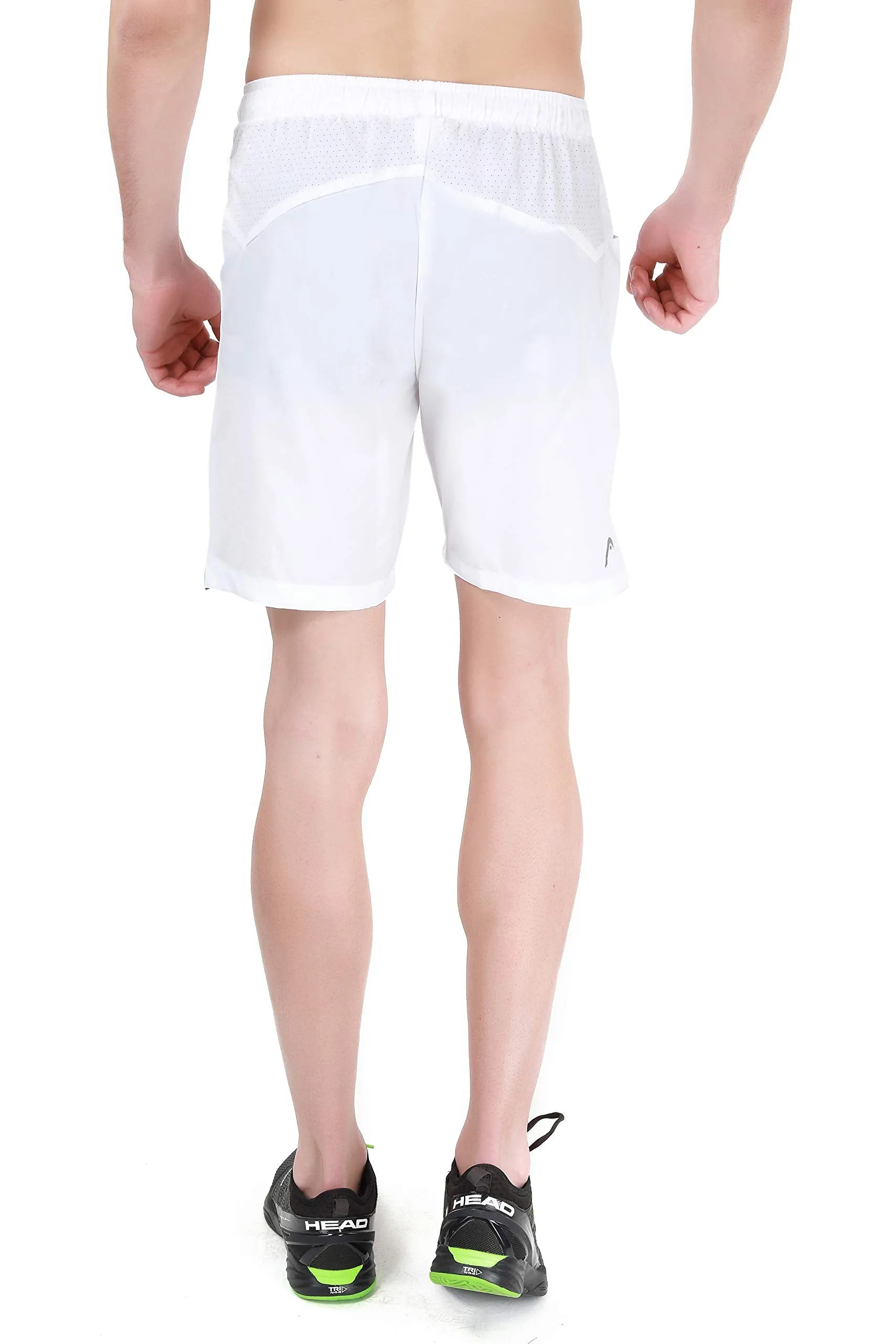 Men's Tennis Shorts (HPS-1085_White_L)