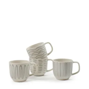 Mira Mug 320mL - Set of 4