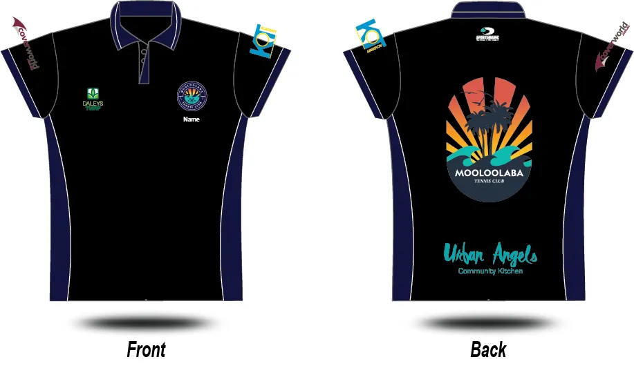 Mooloolaba Tennis - Cap Sleeve Supporter's Polo