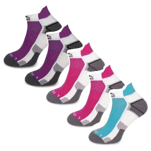 More Mile Miami Running Socks 5 Pack - Multi