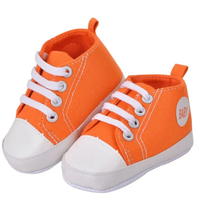 New 7 Colors Kids Children Boy&Girl Sports Shoes Sneakers Baby Infant Soft Bottom First Walkers S01