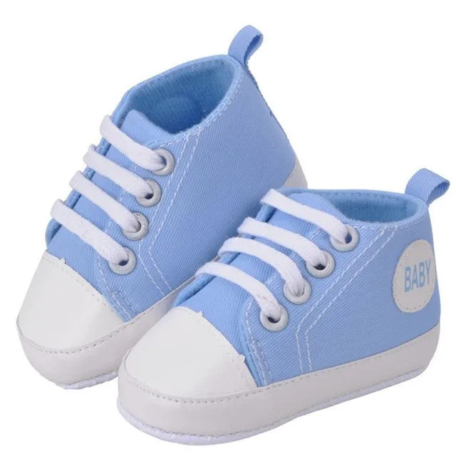 New 7 Colors Kids Children Boy&Girl Sports Shoes Sneakers Baby Infant Soft Bottom First Walkers S01