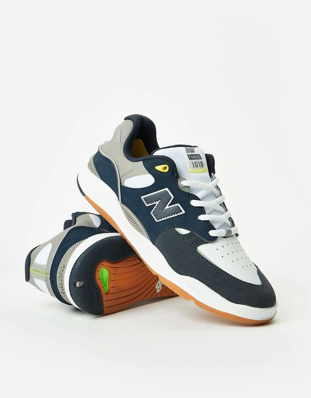 New Balance Numeric 1010 Skate Shoes - Navy/Yellow