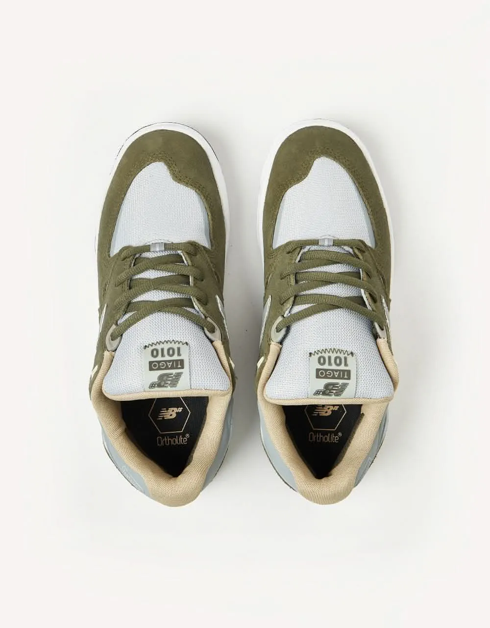 New Balance Numeric 1010 Skate Shoes - Olive/Grey