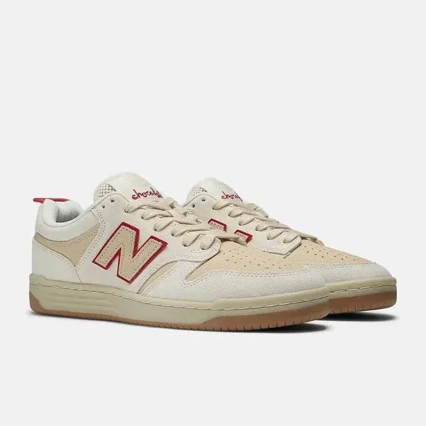 New Balance Numeric x Chocolate Skateboards 480 NM480SWT White - Red