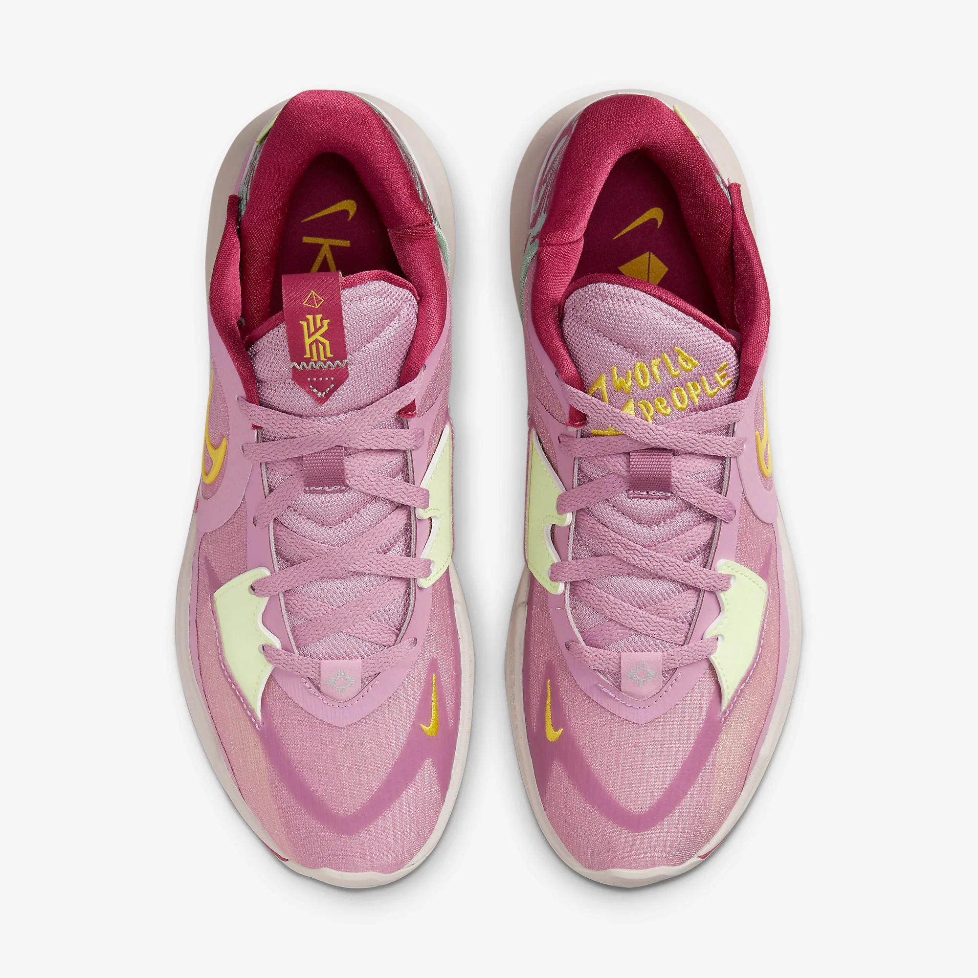 Nike Kyrie Low 5 Orchid Yellow Strike DJ6012-500