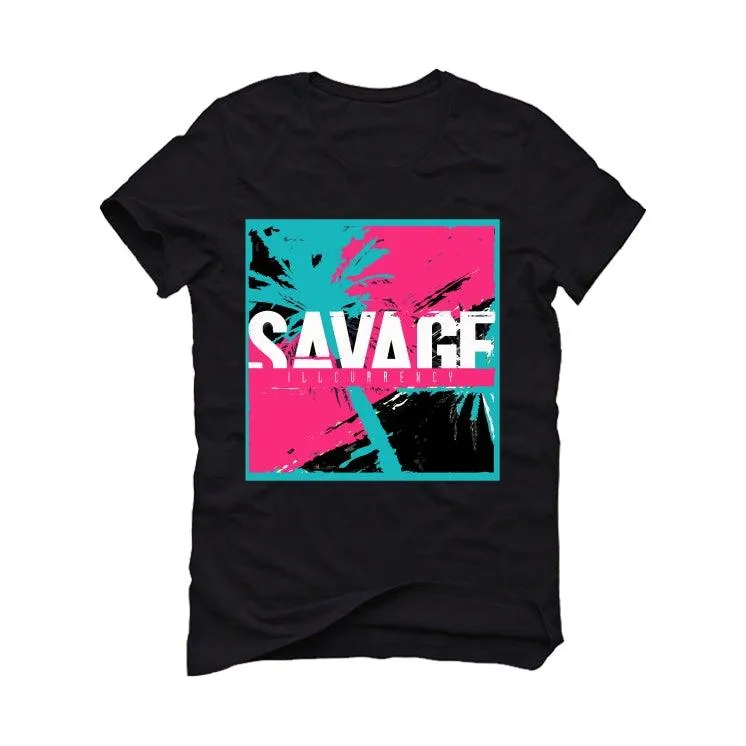 Nike Lebron 8 South Beach 2021 Black T-Shirt (Savage Illcurrency)