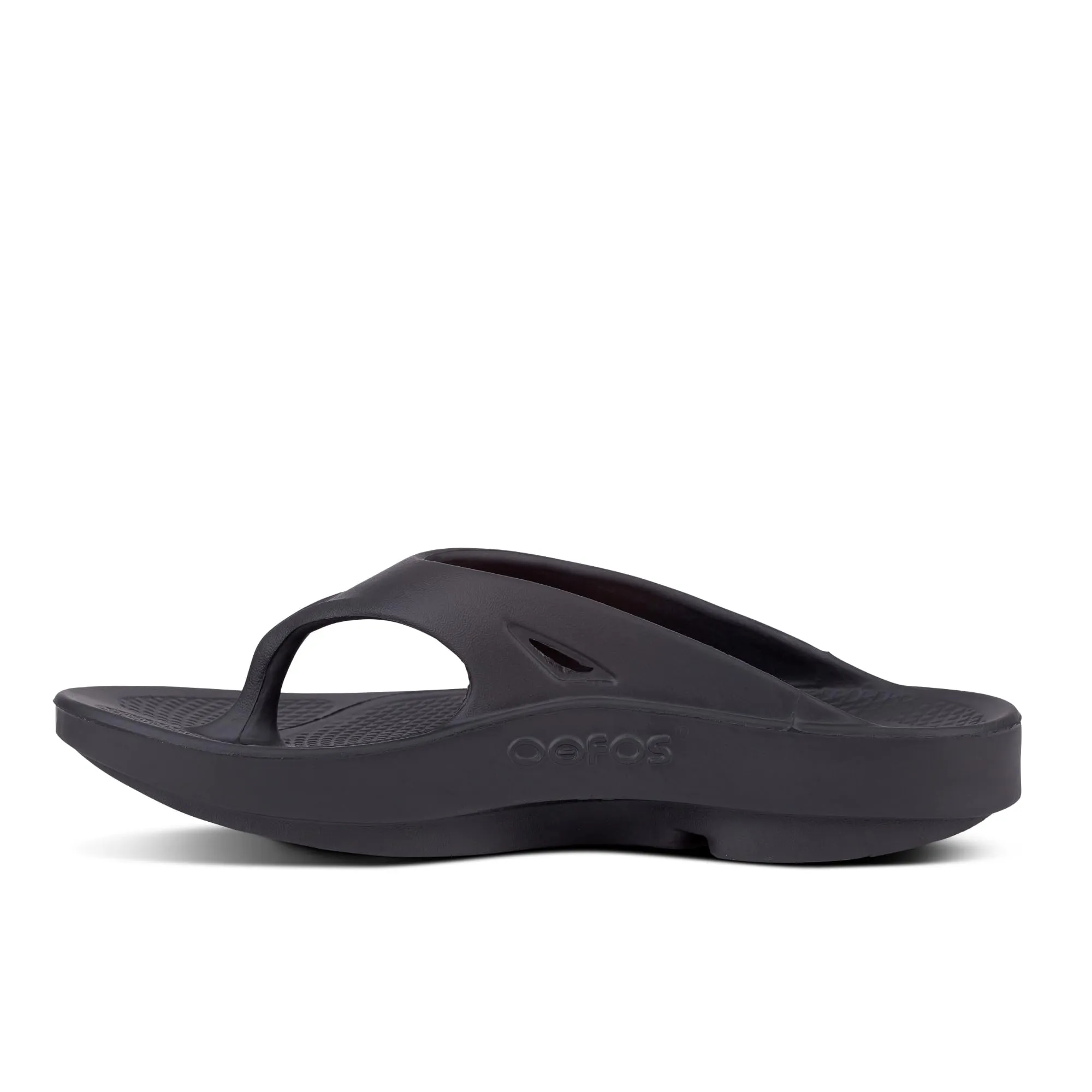 OOFOS OOriginal Sandal, Black - UNISEX - Lightweight Recovery Footwear