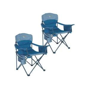 Oztrail Monarch Arm Chair Twin Pack