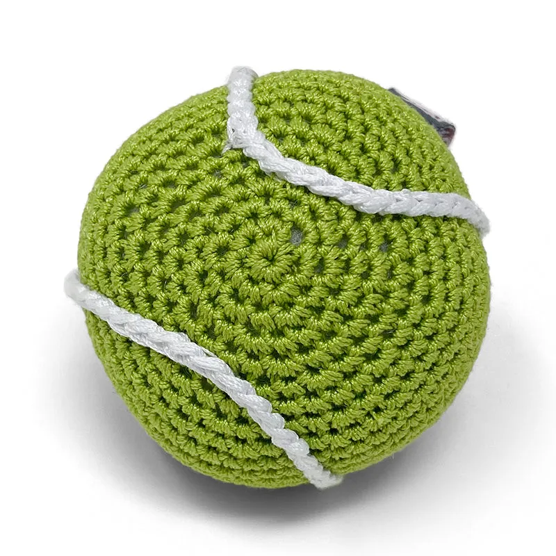 Pawer Squeaky Tennis Ball Dog Toy