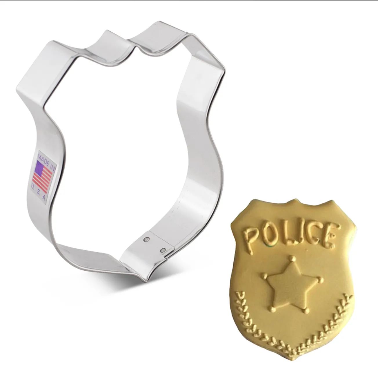 Police Badge/Shield Cookie Cutter