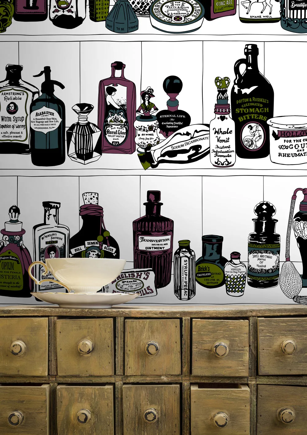 Potions (Colour) - Wallpaper