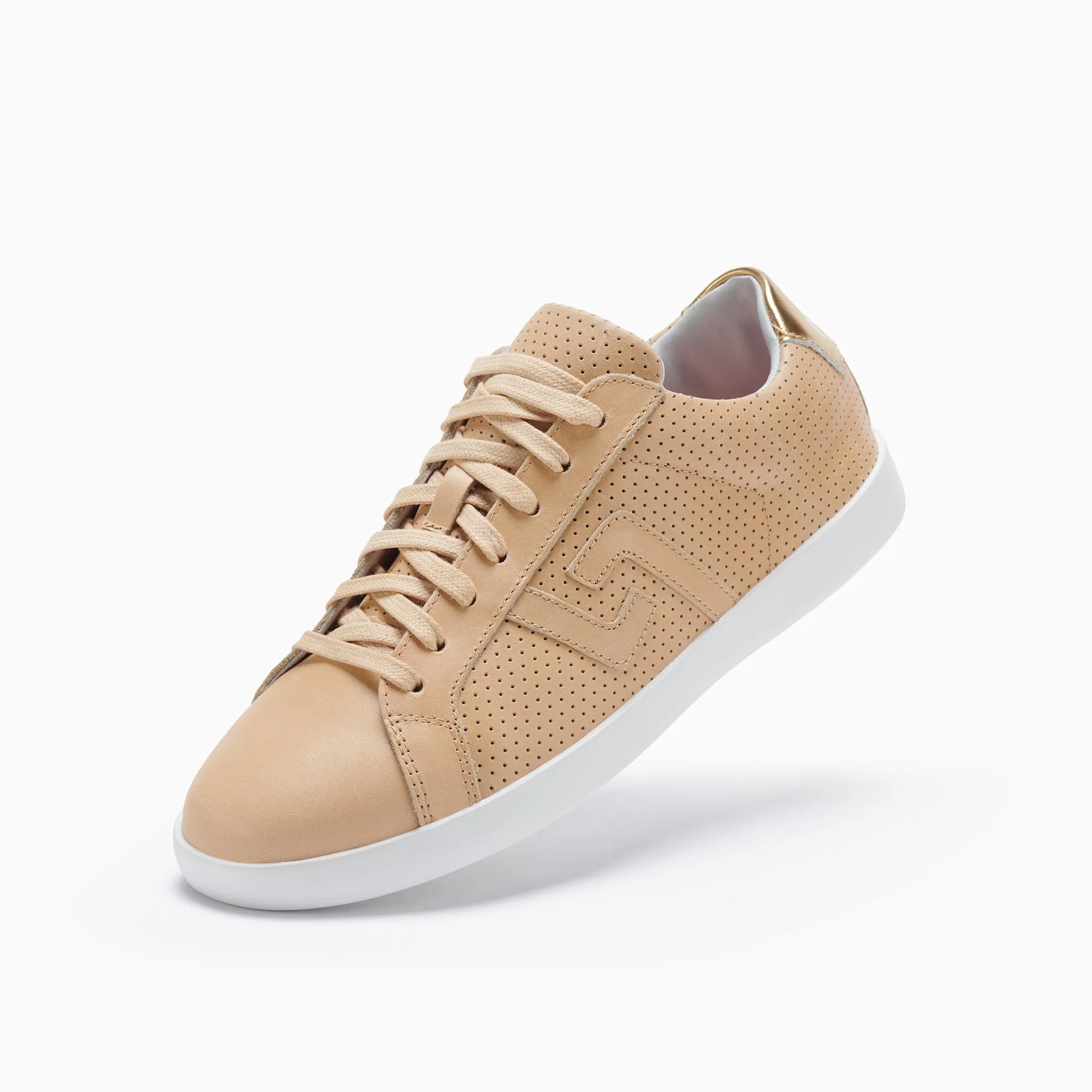 Prime Pin Punch Sneaker Blonde/Gold