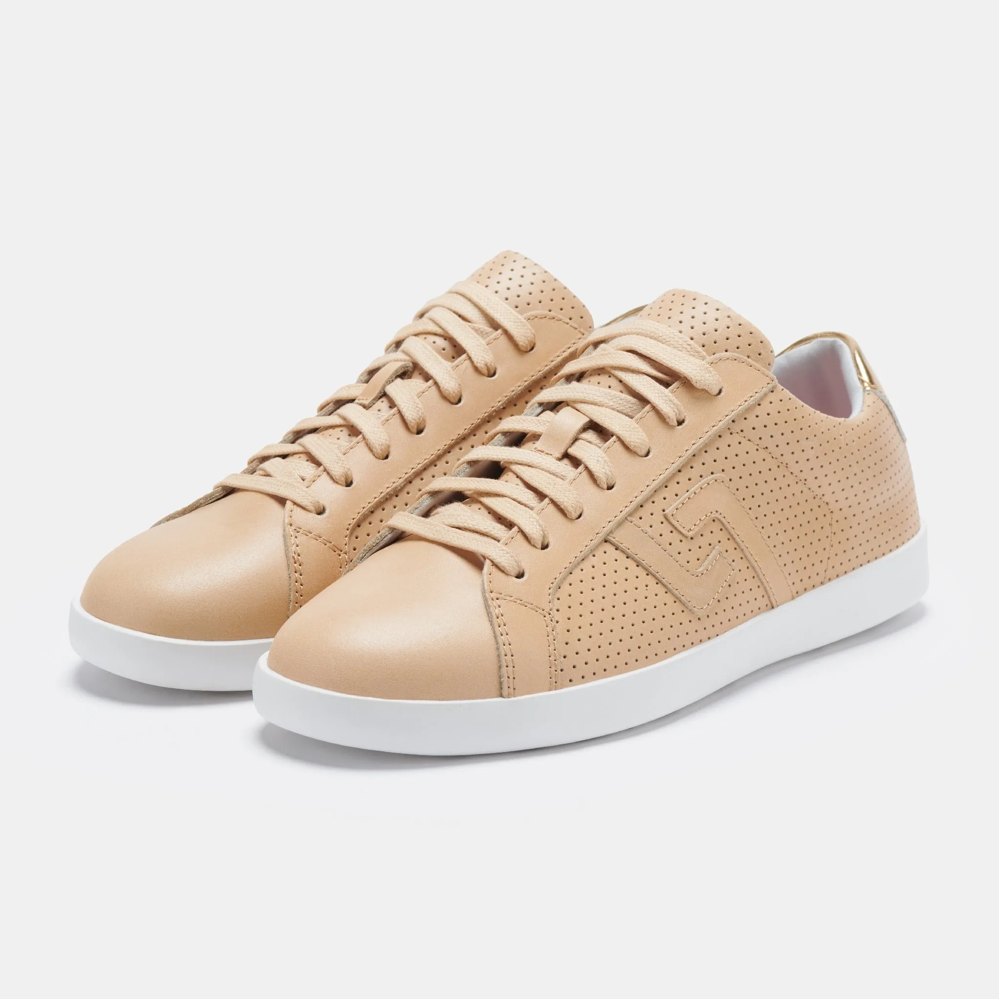 Prime Pin Punch Sneaker Blonde/Gold