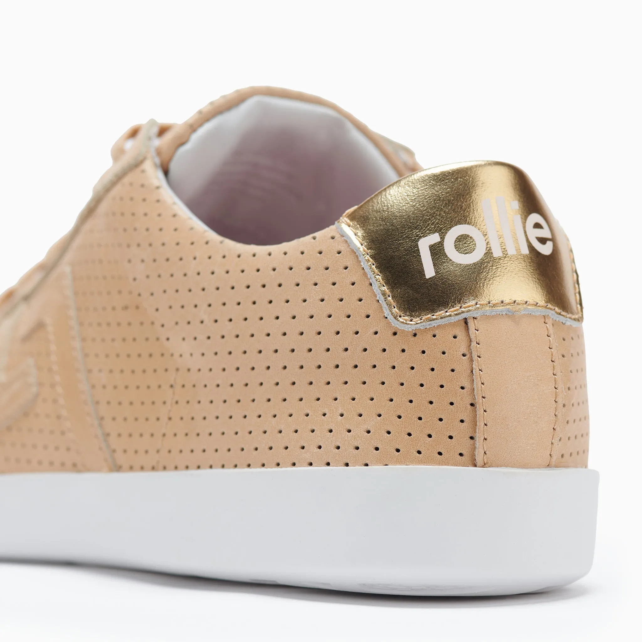 Prime Pin Punch Sneaker Blonde/Gold