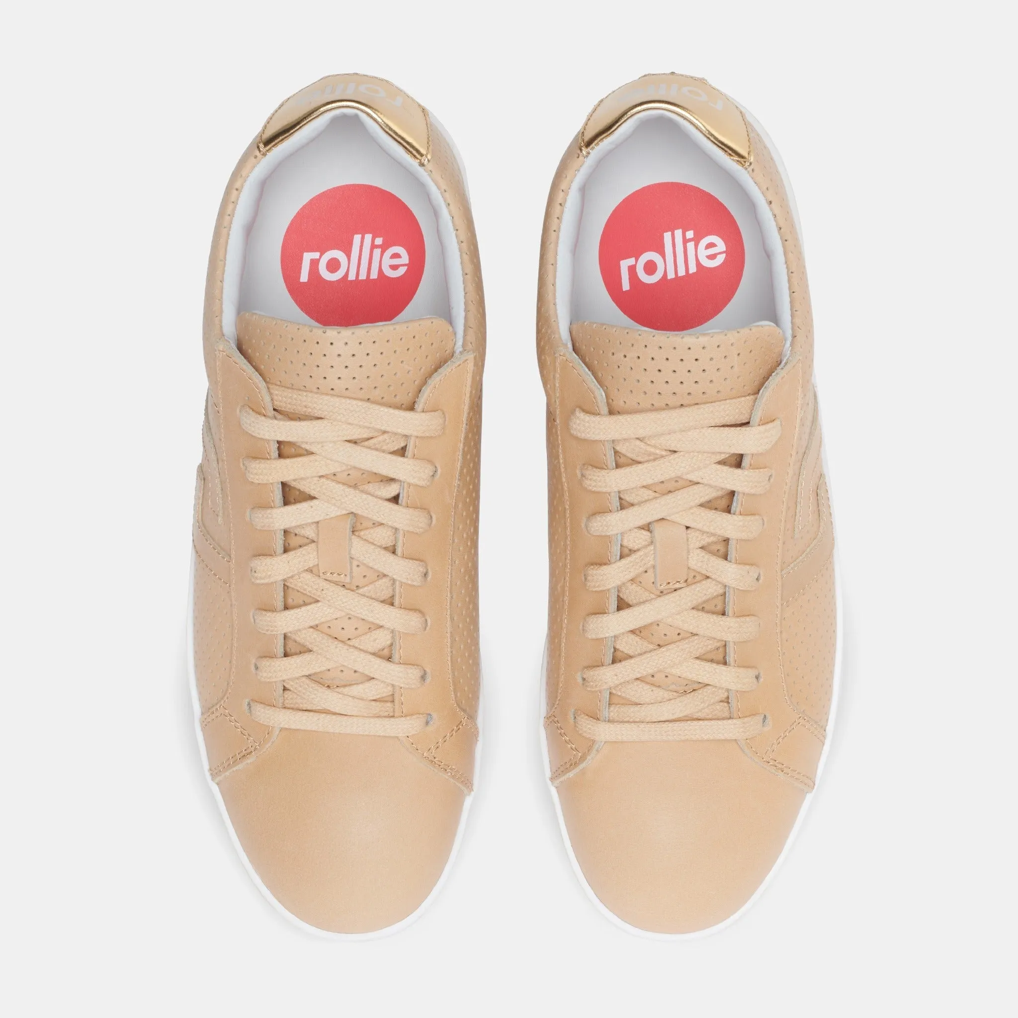 Prime Pin Punch Sneaker Blonde/Gold