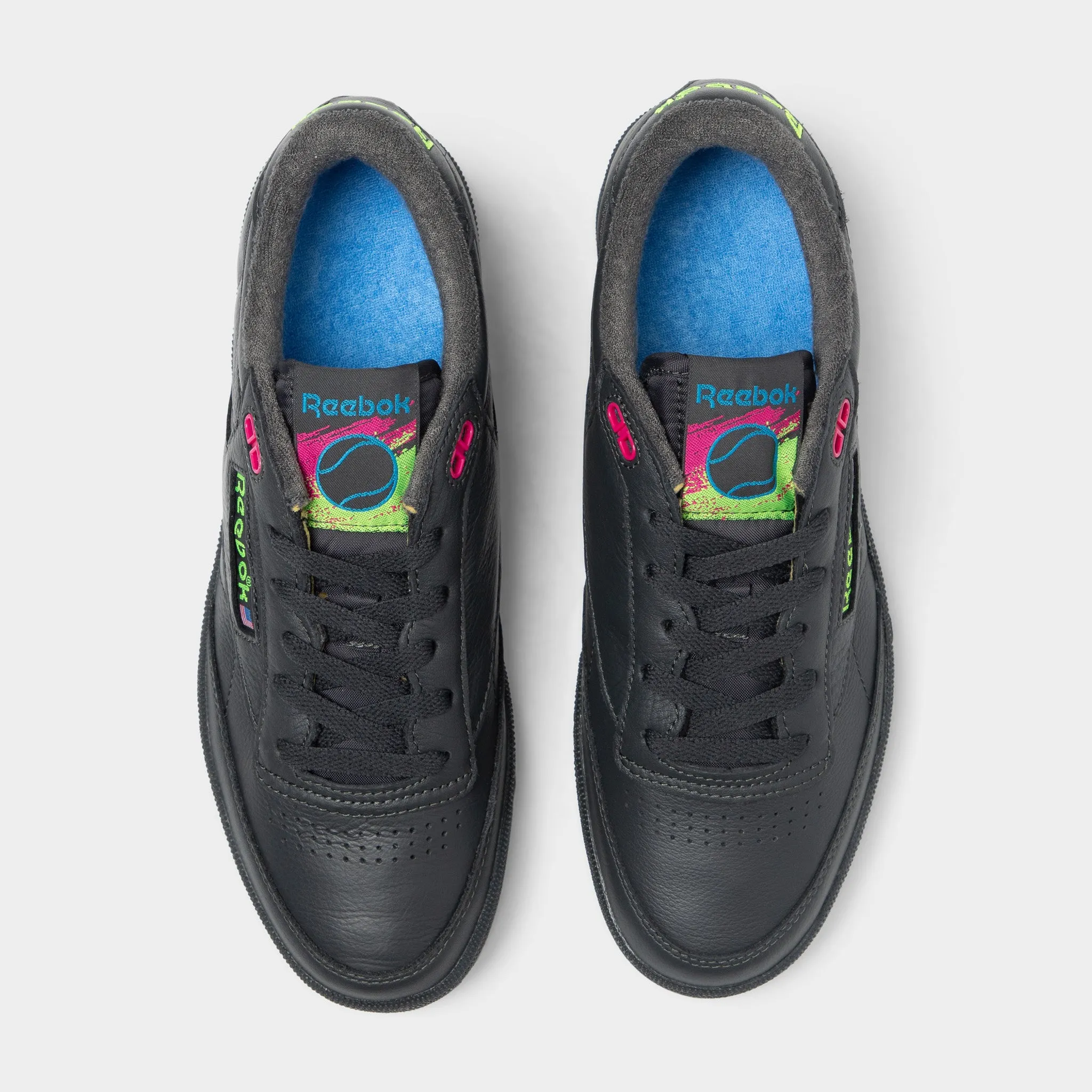 Reebok Club C Black / Volt