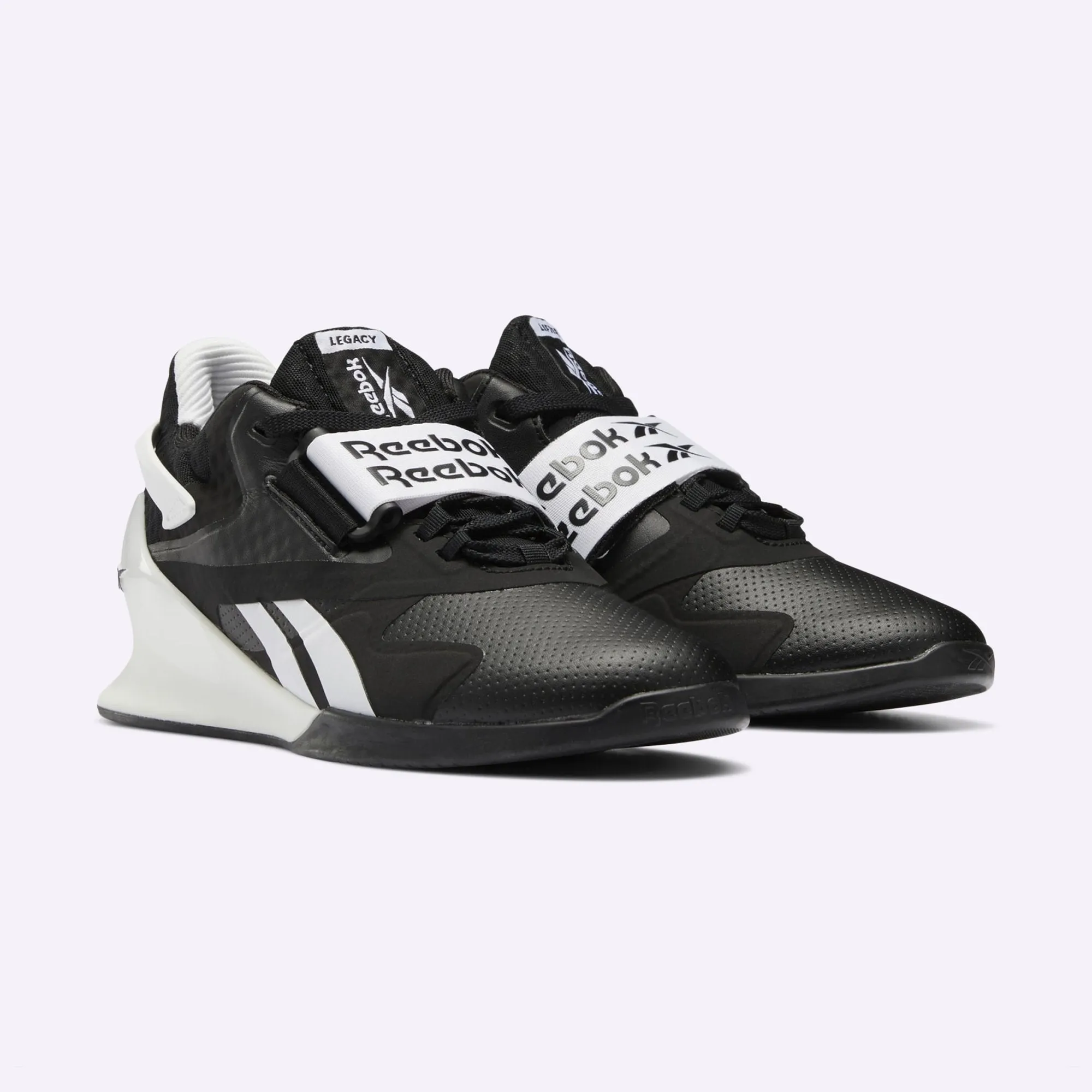 Reebok - Legacy Lifter II Shoes - Women's - BLACK/WHITE/PURE GREY