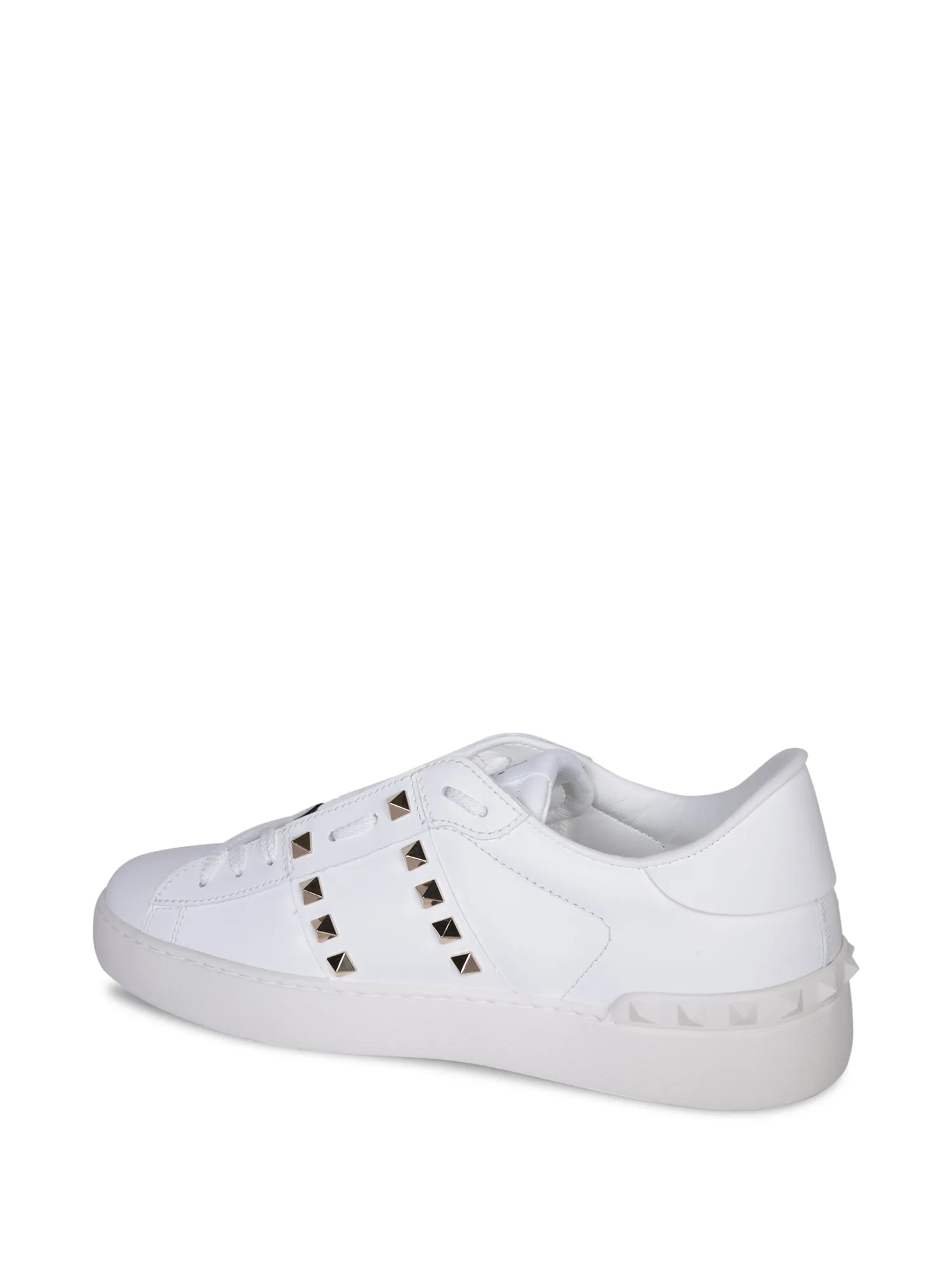 Rockstud untitled white sneakers