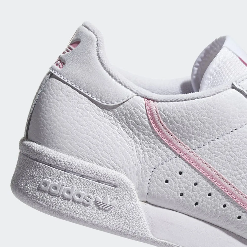 Scarpe Donna ADIDAS Sneakers linea Continental 80 Bianco e Rosa