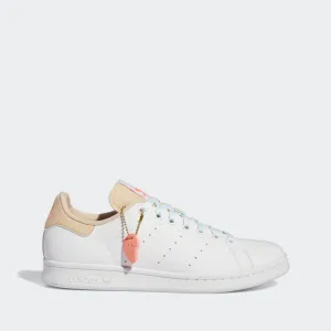 Scarpe Donna ADIDAS Sneakers linea Stan Smith colore Bianco Cipria e Rosso