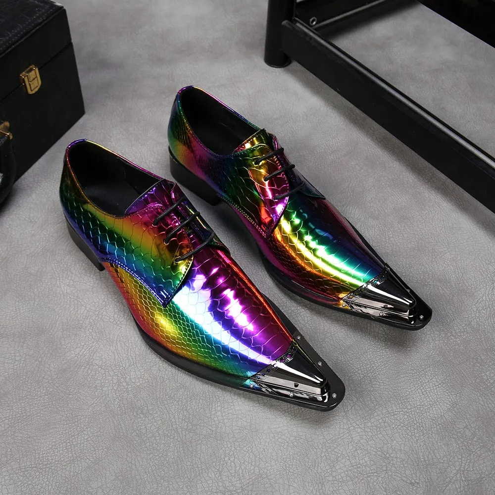 SerpentLux Exquisite Pointed Toe Dress Shoes