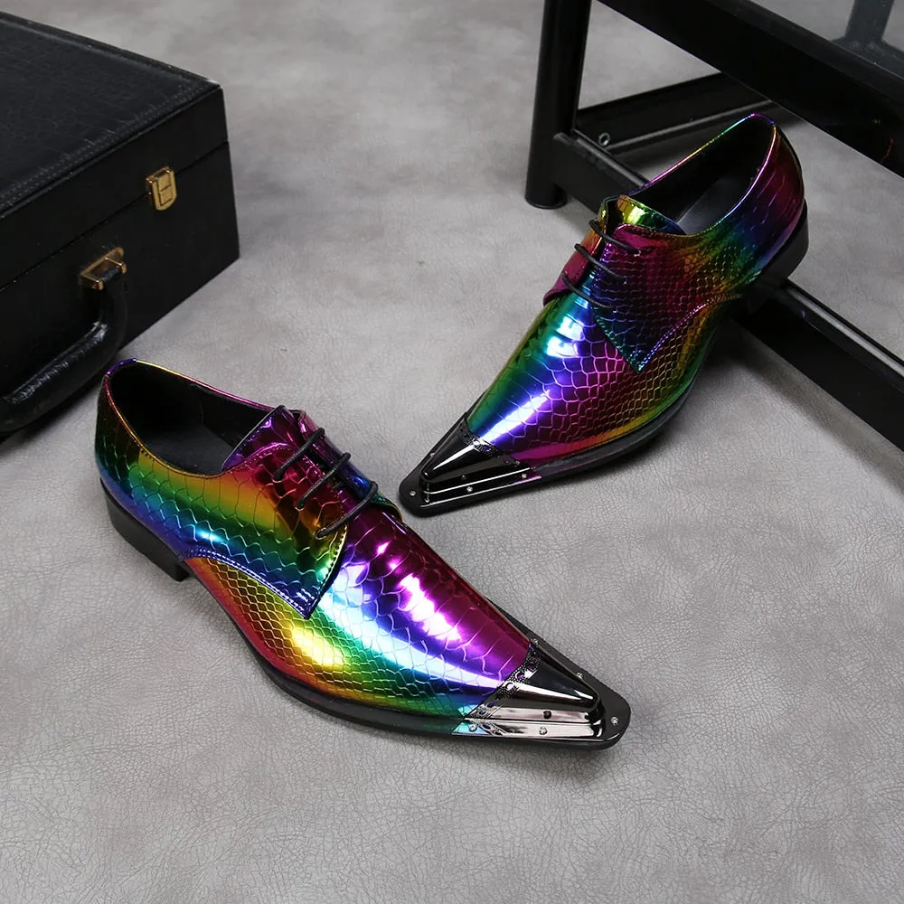 SerpentLux Exquisite Pointed Toe Dress Shoes