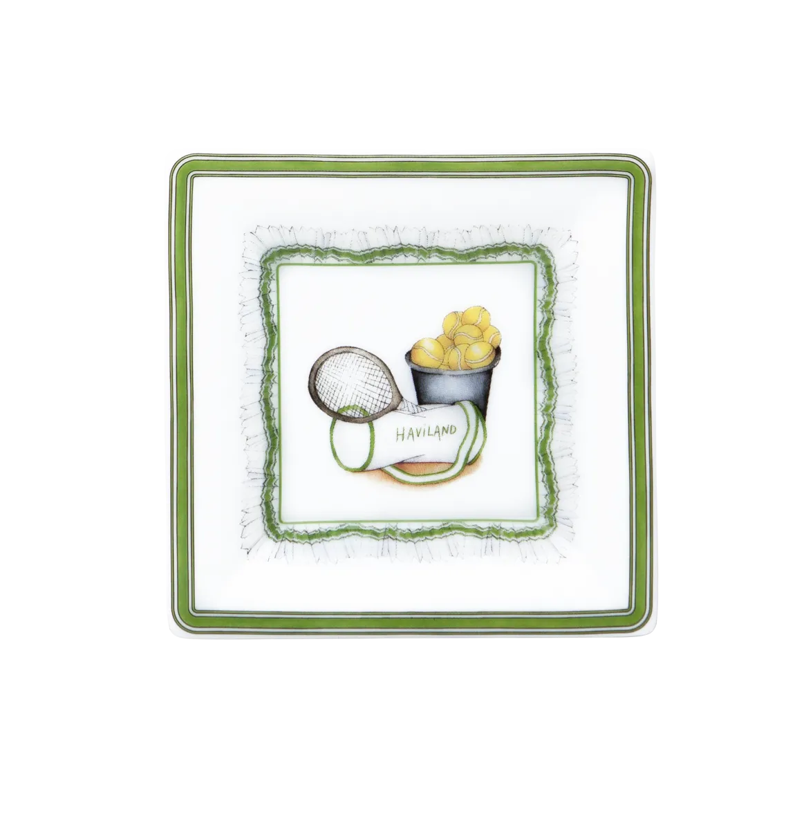 Set of 1 Small Tray Les Weekends de Mademoiselle TENNIS