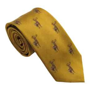 Silk Stag Sporting Tie